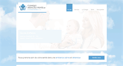 Desktop Screenshot of cliniquemedicaleprivee.net