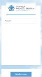 Mobile Screenshot of cliniquemedicaleprivee.net